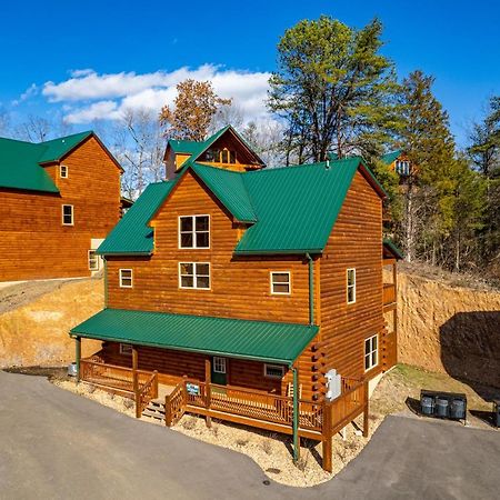 5Bd5B Escape Cabin With 2 Hottubs, Thtr &Game Rm,1Mi To The Parkway! 4Mi To Dollywood - Spring Deal Pigeon Forge Exteriér fotografie