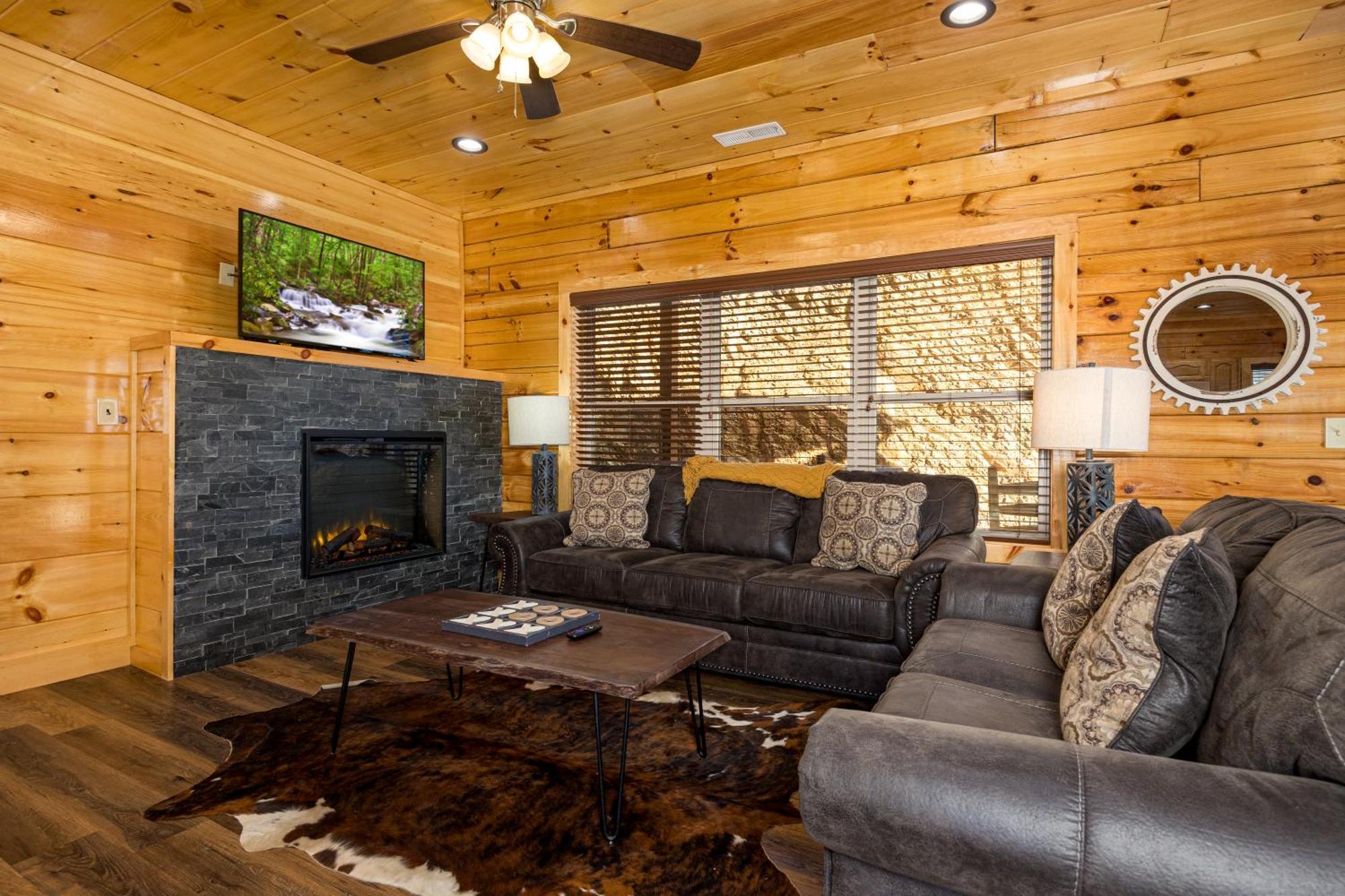 5Bd5B Escape Cabin With 2 Hottubs, Thtr &Game Rm,1Mi To The Parkway! 4Mi To Dollywood - Spring Deal Pigeon Forge Exteriér fotografie
